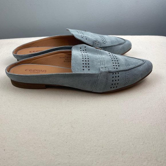 Crown Vintage Katrine Slip on Mule Sz 9.5 - Picture 2 of 4